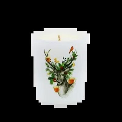 Candles - Enchanted Traditions Candle 180g Fireside Tea - LES LUMIERES DU TEMPS