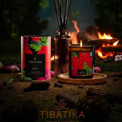 Bougies - Bougie parfumée artisanale - Zörka - TIBATIKA