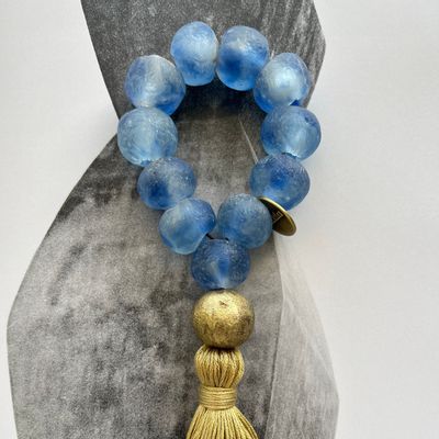 Decorative objects - Prayer Bead Sculpture in glass - STUDIO JULIA ATLAS