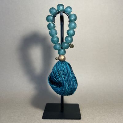 Sculptures, statuettes and miniatures - Prayer bead Sculpture in large glass - STUDIO JULIA ATLAS