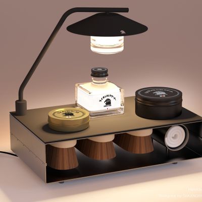 Lampes de bureau  - Coffre Lion Heritage Shine - LION SHOE CREAM HONPO