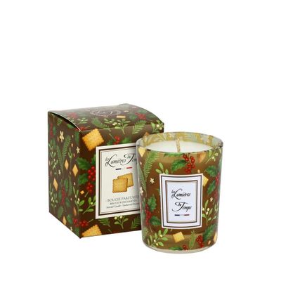Bougies - Bougie Lumières d'Hiver 90 g Biscuits Enchantés - LES LUMIERES DU TEMPS