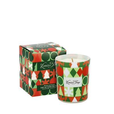 Bougies - Bougie Chromatik 90 g Thé au Coin du Feu - LES LUMIERES DU TEMPS
