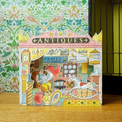 Carterie - Carte 3D de boutique d'antiquités par Emily Sutton - ART ANGELS PUBLISHING