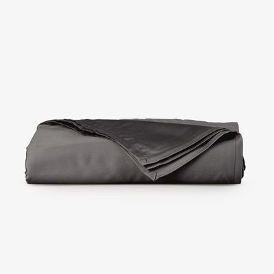 Bed linens - Sateen Flat sheet, 240x260cm, Smoky - DILIOS