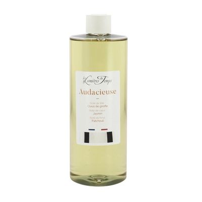 Diffuseurs de parfums - Recharge Diffuseur de Parfum Audacieuse 400 ml Opium (avec rotins) - LES LUMIERES DU TEMPS