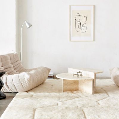 Tapis sur-mesure - Tapis sur mesure 'HONEYCOMB' - KNUUP