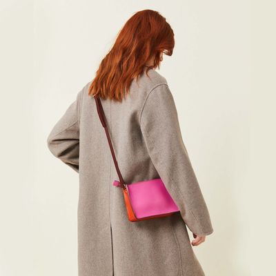 Bags and totes - Sparrow - Small leather crossbody bag in Grainy Mutlicoloured - MIMI BERRY