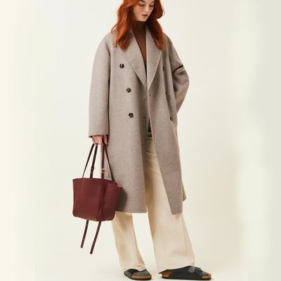 Bags and totes - Pippin - Small Shoulder or Hand Held Bag in Grainy Merlot - MIMI BERRY