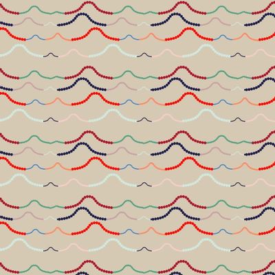 Design textile et surface - #665 – Horizon de Perles - DBPRINTS