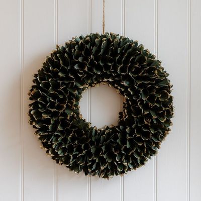 Other Christmas decorations - Sparkly Christmas Wooden Wreath - WE LOVE SEASONS