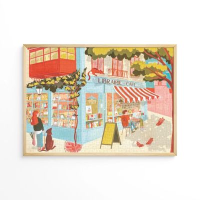 Stationery - 1000 piece puzzle: The local bookstore - APARTÉ
