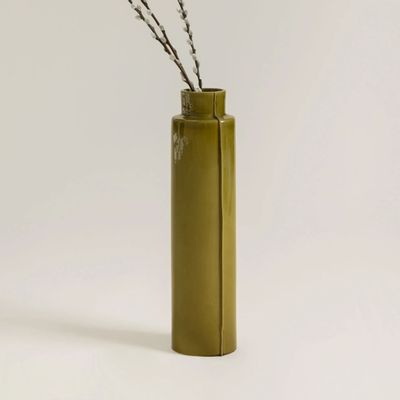 Vases - ORIGINE Small Vase Transparent Olive - CHAROLLES