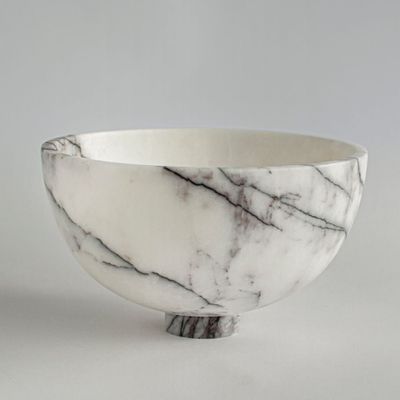 Plats et saladiers - LILAC MARBLE FRUIT BOWL - KIWANO CONCEPT