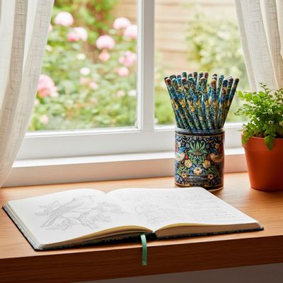 Stationery - Pencil "Strawberry Thief" - JAVIER SA