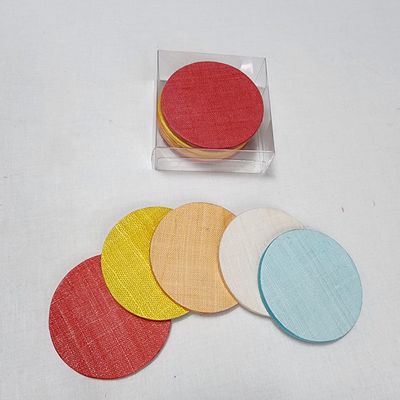 Gifts - [HONG HYUN-JEONG HANJI CRAFT STUDIO] Ramie Tea Coaster - KCDF