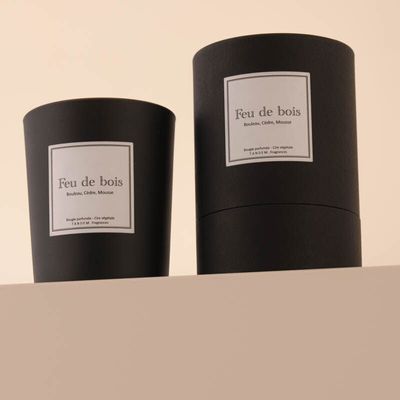 Candles - Wood Fire Scented Candle - TANDEM FRAGRANCES