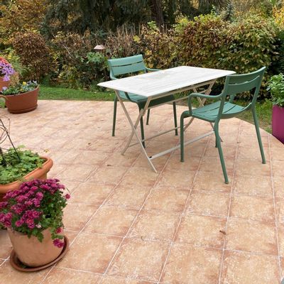 Revêtements sols extérieurs - Carrelage pont du Gard - Paquet de 1,44 m² - LIGERIO