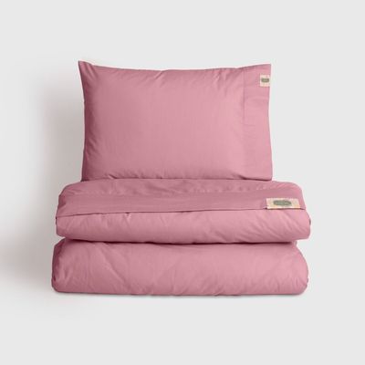 Bed linens - Double bed linen set ,100 % Cotton Ranforce, Lagom ,Rose - DILIOS