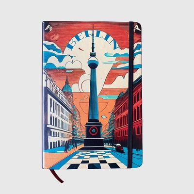 Papeterie bureau - Carnet / Journal Berlin II A5 - VANTOUR