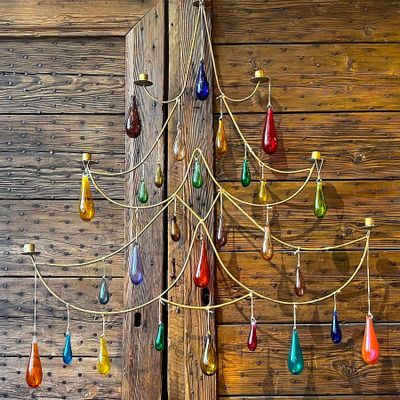 Accessoires de déco extérieure - Goutte de verre soufflé - LA MAISON DAR DAR