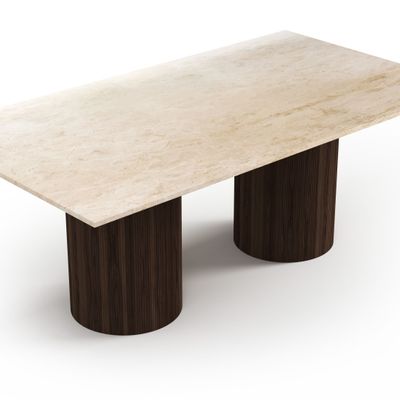 Dining Tables - Jaspura - Dining Tables - Crema Marble - STONE VALLEY