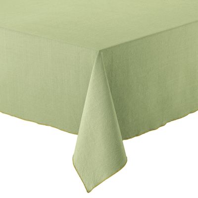Table cloths - Recycled Tablecloth Grace Amande 140 X 140 - MAISON VIVARAISE - SDE VIVARAISE WINKLER