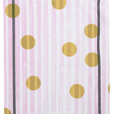 Dish towels - Striped tea towel Citron Jaune 50 X 70 - LA CERISE SUR LE GATEAU