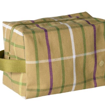 Clutches - Cube Toiletry Bag Scotty Marron L 22 X 14 X 10,5 - LA CERISE SUR LE GATEAU