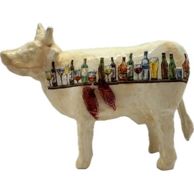 Objets design - Vache décorative l'AlCOWl - VACHES ET COMPAGNIE