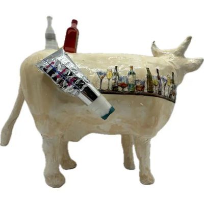 Objets design - Vache décorative l'AlCOWl - VACHES ET COMPAGNIE