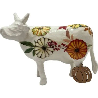 Objets design - Vache décorative la COWloquinte - VACHES ET COMPAGNIE