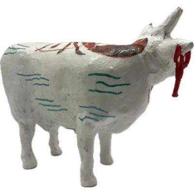 Objets design - Vache décorative la RosCOWff - VACHES ET COMPAGNIE