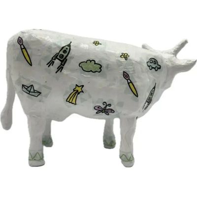 Objets design - Vache décorative la QR COWde - VACHES ET COMPAGNIE
