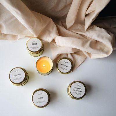 Candles - Lemongrass | Metal Outdoor Candle - OCTŌ