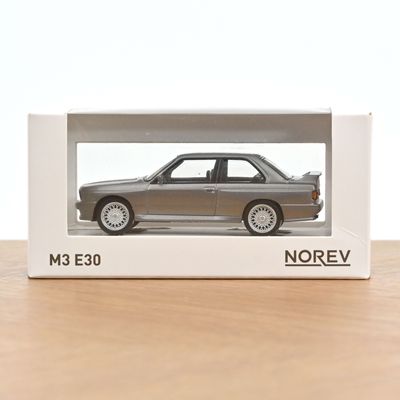 Jouets enfants - Voiture jouet BMW M3 E30 1986 Argent Jet-car 1/43 - NOREV