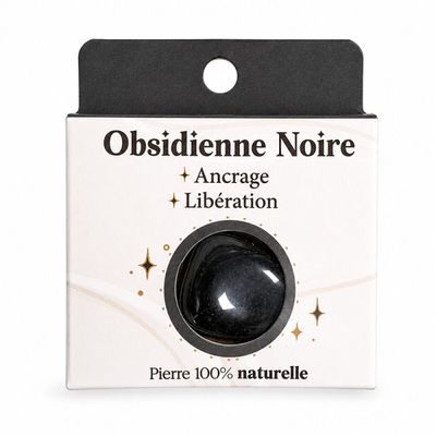 Decorative objects - Black Obsidian A Boxed Tumbled Stone 2-3 cm - ARABESK