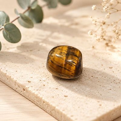 Decorative objects - Tiger's Eye A Boxed Tumbled Stone 2-3 cm - ARABESK