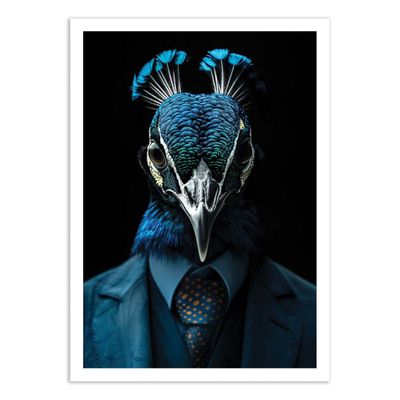 Affiches - Affiche - Peacock Wild Suits - Philippe Hugonnard - WALL EDITIONS