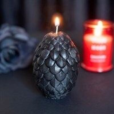 Decorative objects - The Bloodline Dragon Egg Candle - SOMETHING DIFFERENT WHOLESALE EUROPE BV