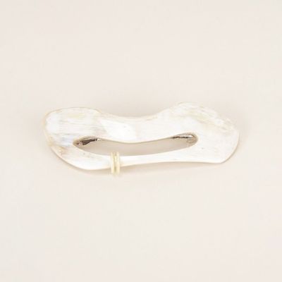 Barrettes - Amine hair clip in blond horn - L INDOCHINEUR X RIVÊT