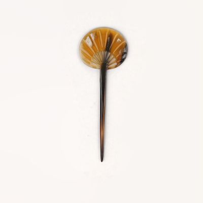 Accessoires cheveux - Pique àcheveux éventail en corne blonde - L INDOCHINEUR X RIVÊT