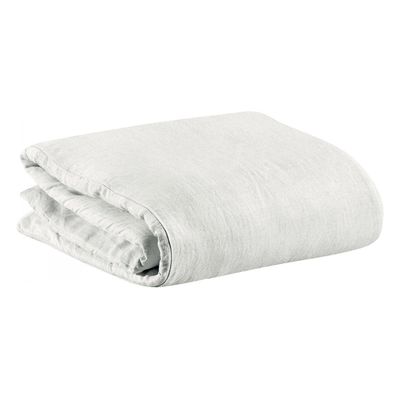 Bed linens - Zeff Duvet Cover Blanc 260 X 240 - MAISON VIVARAISE - SDE VIVARAISE WINKLER