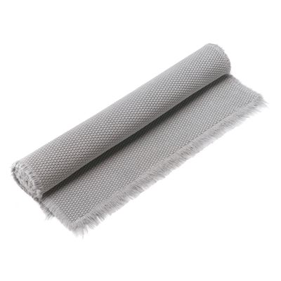 Other bath linens - Elly plain bath mat Perle 70 X 140 - MAISON VIVARAISE - SDE VIVARAISE WINKLER
