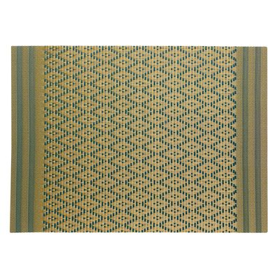 Nappes - Set de table Kadra Paon/or 33 x 45 - MAISON VIVARAISE - SDE VIVARAISE WINKLER