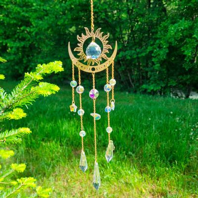 Objets design - Attrape-soleil lune et soleil - MANDALASHOP