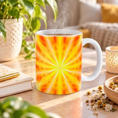 Cadeaux - Mug Mandala force pour traverser les épreuves - MANDALASHOP