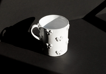 CARRON PARIS - Ceramic mug with handle Nœud-Nœud