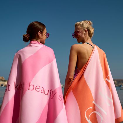 serviettes de plage