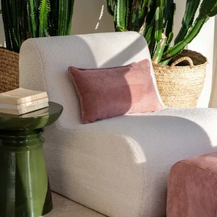 SCHUSS modular armchair (ecru) - MAISON JEUDI